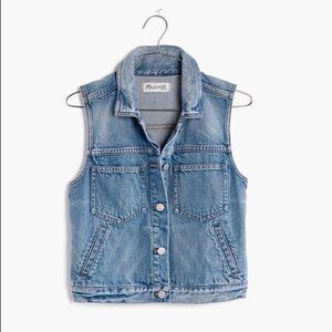 Madewell Denim Vest XS